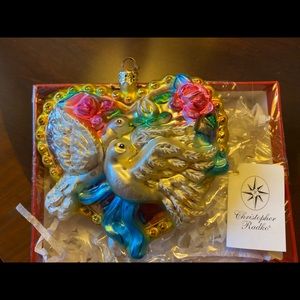 Christopher Radko Valentine ornament-True Turtle Loves